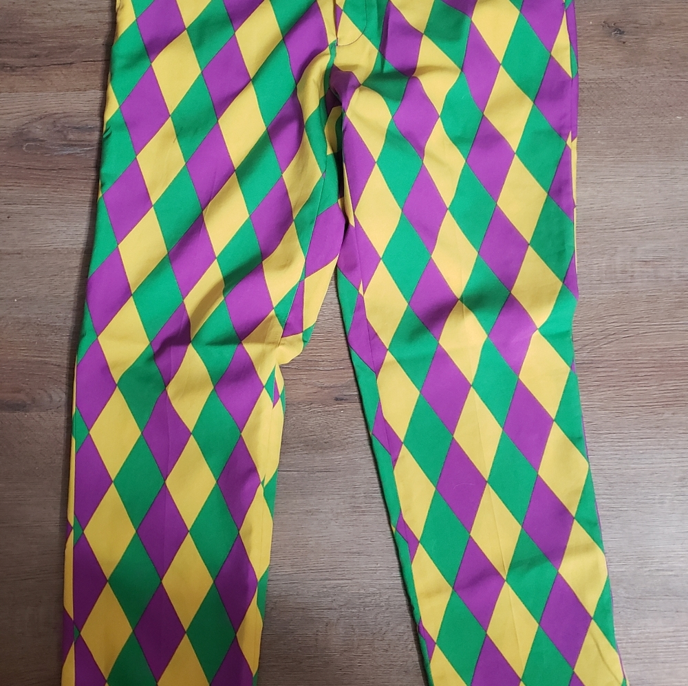 Opposuit size 38 mens pants Mardi Gras / Halloween
